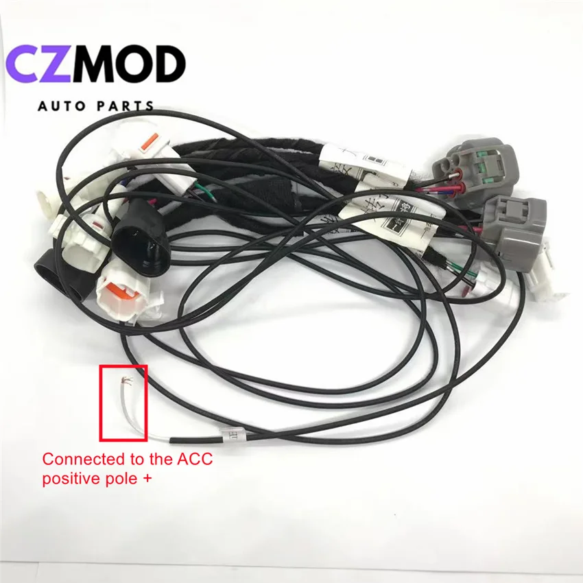CZMOD Car Headlight Modification Upgrade For Toyota 2016-2019 RAV4 Special Car Transfer Wiring Adapter Harness Cable