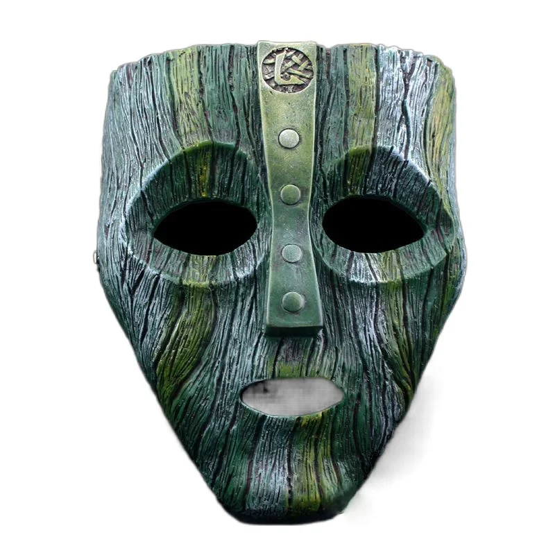 Cameron Diaz Loki Resin Bark Masks Halloween Mask Jim Carrey Venetian Mask The God of Mischief Masquerade Cosplay Costume Props