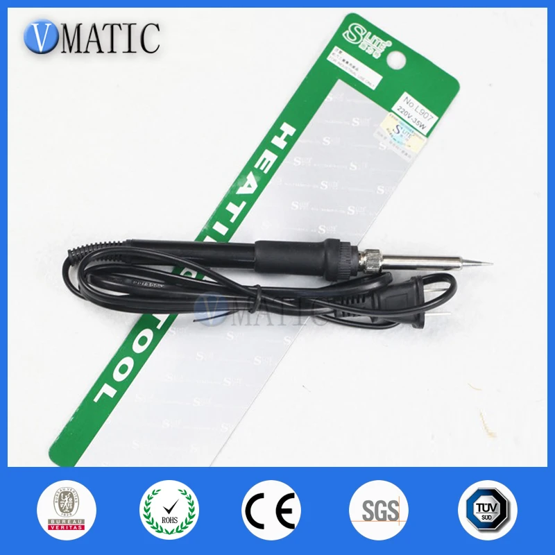 

Free Shipping Internal Heating Soldering Iron 907 35W 220V Electronics Solder Tool Pencil Ceramic Heater Long Life Tip