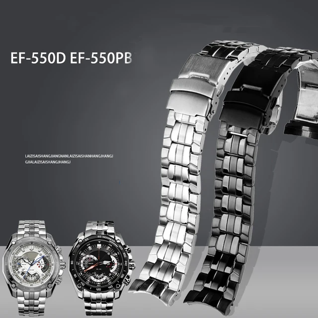 casio edifice ステンレスベルト efr-550