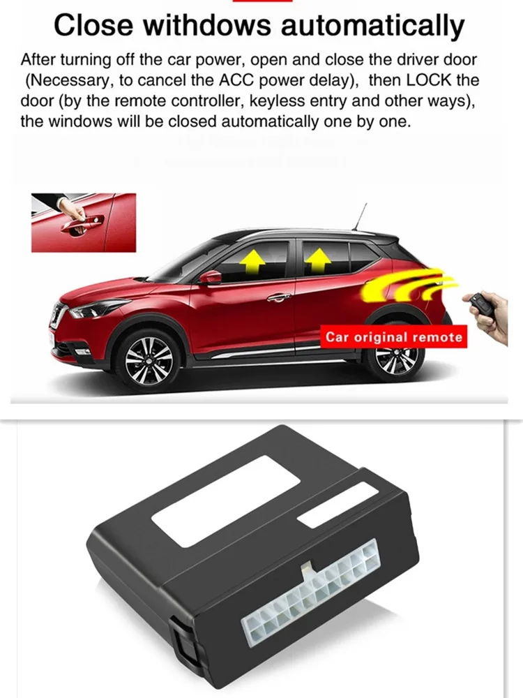Okno samochodu bliżej przekaźnik automatyczny do Honda XRV/Vezel/Jade/Fit Jazz 2014 +/City 2015 + LHD kierownica z lewej strony — zdjęcie 2