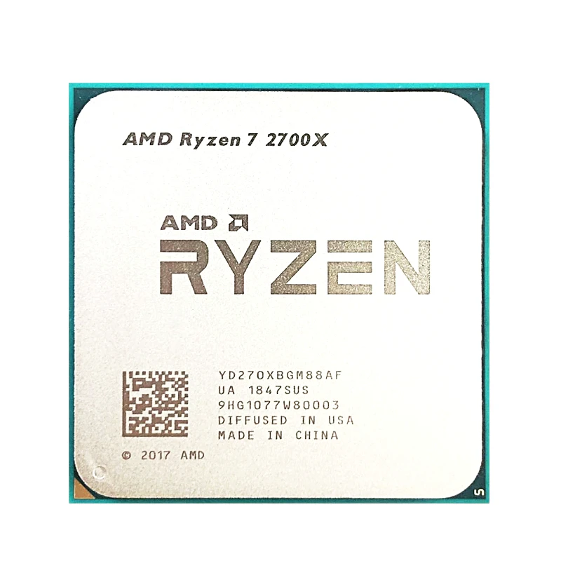 AMD Ryzen 7 2700X R7 2700X 3.7 GHz Eight-Core Sixteen-Thread 16M
