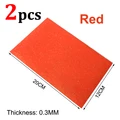 2 piezas rojas de 0.3 mm