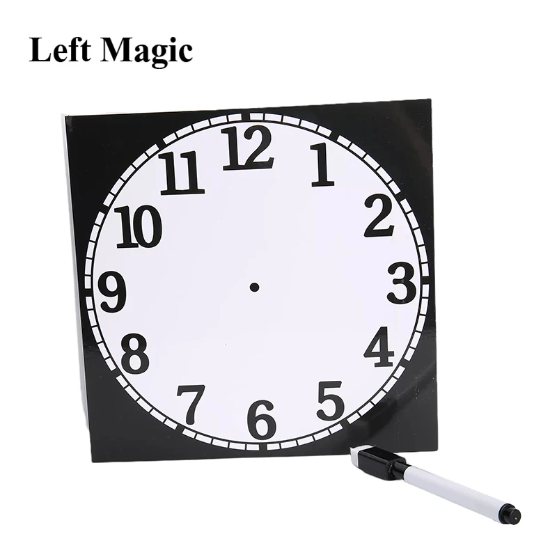 Time Prediction Magic Tricks Tell Clock Prediction Close Up Street Magic Props Illusions Gimmick Mentalism Funny Classic Toys