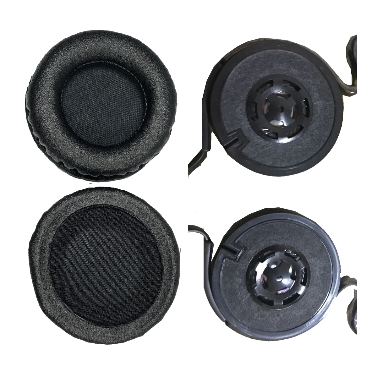 교체용 이어 패드 커버 JVC ESNSY HA-SR75S HASR75S 헤드셋과 호환 가능, 부품 귀마개 쿠션 교체