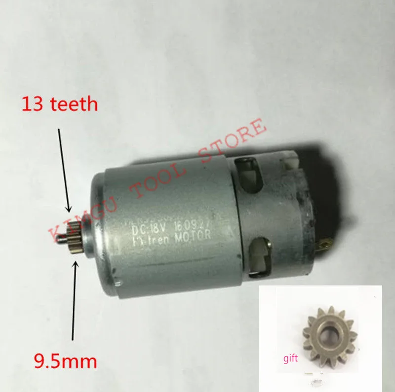 

13 Teeth 13teeth 18V Motor Replace for BOSCH GSR18-2-LI PSB1800LI-2 DDBB180 DDB181 2 609 199 273 2609199273