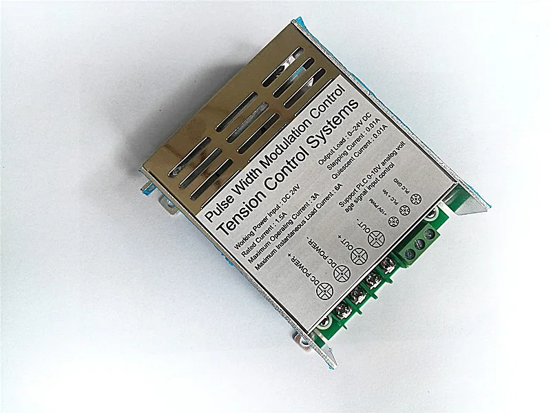 

DC 24V Pulse Width Modulation Control Tension Control Systems Magnetic Powder Clutch Brake PWM PLC Control