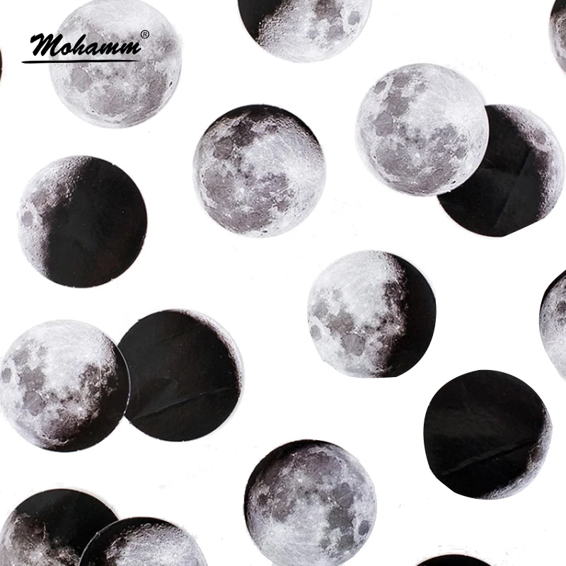 45 Pcs/box Cute Creative Moon Mini Paper Sticker Decoration Diy Ablum Diary Scrapbooking Label Sticker Stationery School Supply