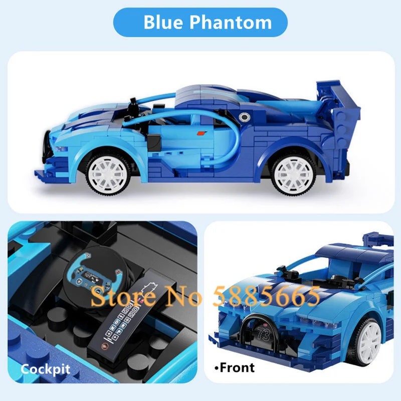 1:20 Radio Controlled Sport Car Gyroscope Mode Operation  Block Mechanical Children DIY Creative Assembly RC Truck Toys For Kids