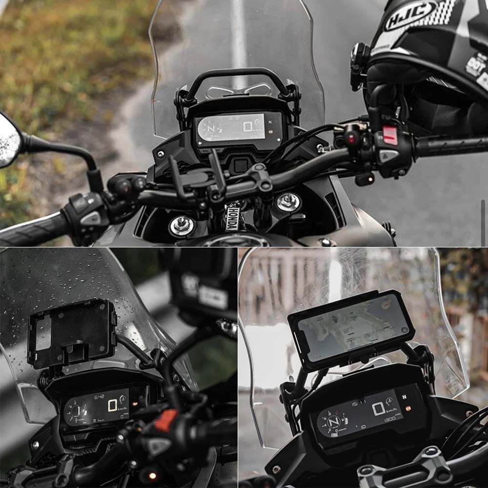 For HONDA CB500X Mobile Phone Navigation Bracket For Honda CB 500 X CB500 X 2021 2020 2019 Motorcycle USB Charging 12MM Mount