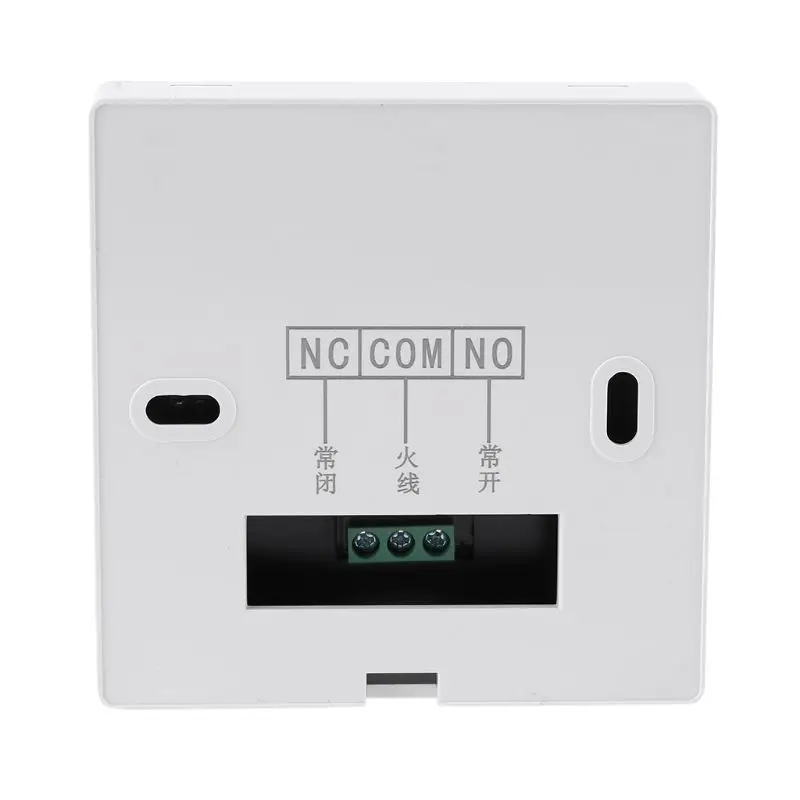 LCD Gas Boiler Thermostat 3A Weekly Programmable Room Heating Temperature Controller 86x86mm ME83L Drop Ship