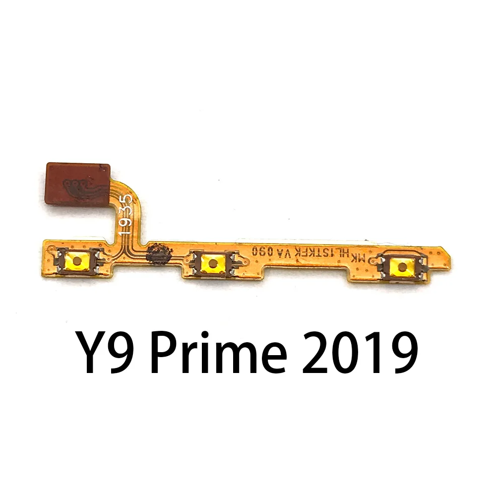 50Pcs/Lot, Volume Button Power Switch On Off Button Flex Cable For Huawei Y5 Y6 Y7 Y9 Prime 2017 2018 2019 Y6P Y7P Y8S Y8P Y9S