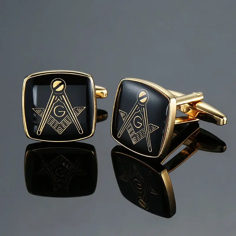 Fashion brand Masonic water column hourglass Cufflinks high quality men\'s French shirt Cufflinks wholesale / retail