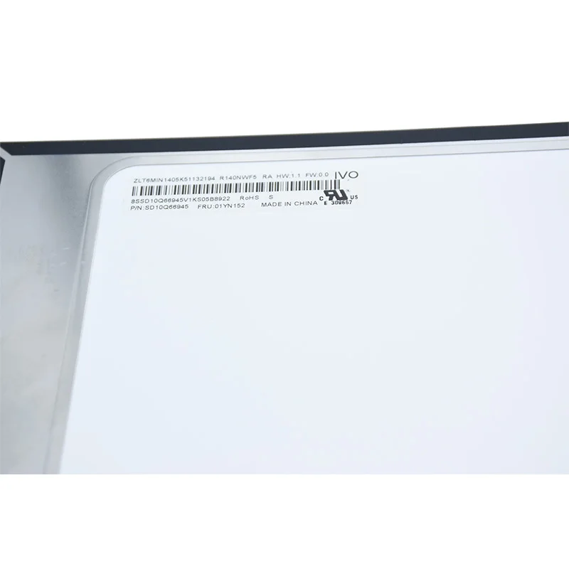 Imagem -03 - Painel de Tela Sensível ao Toque para Lenovo 14 Polegada Fhd Ips T490 T490s P43s R140nwf5 01yn152