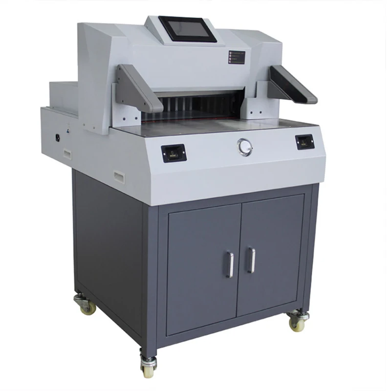 500V9 Electric Fast Programmable Paper Cutter Graphic Tender Document Album Heavy Duty Paper Cutter