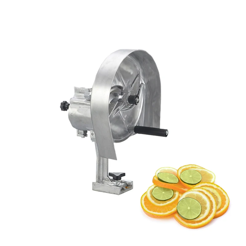 Commercial Lemon Fruit Slicer Manual Vegetable Slicer Potato Ginger Grapefruit Cutting Slices Home Handmade