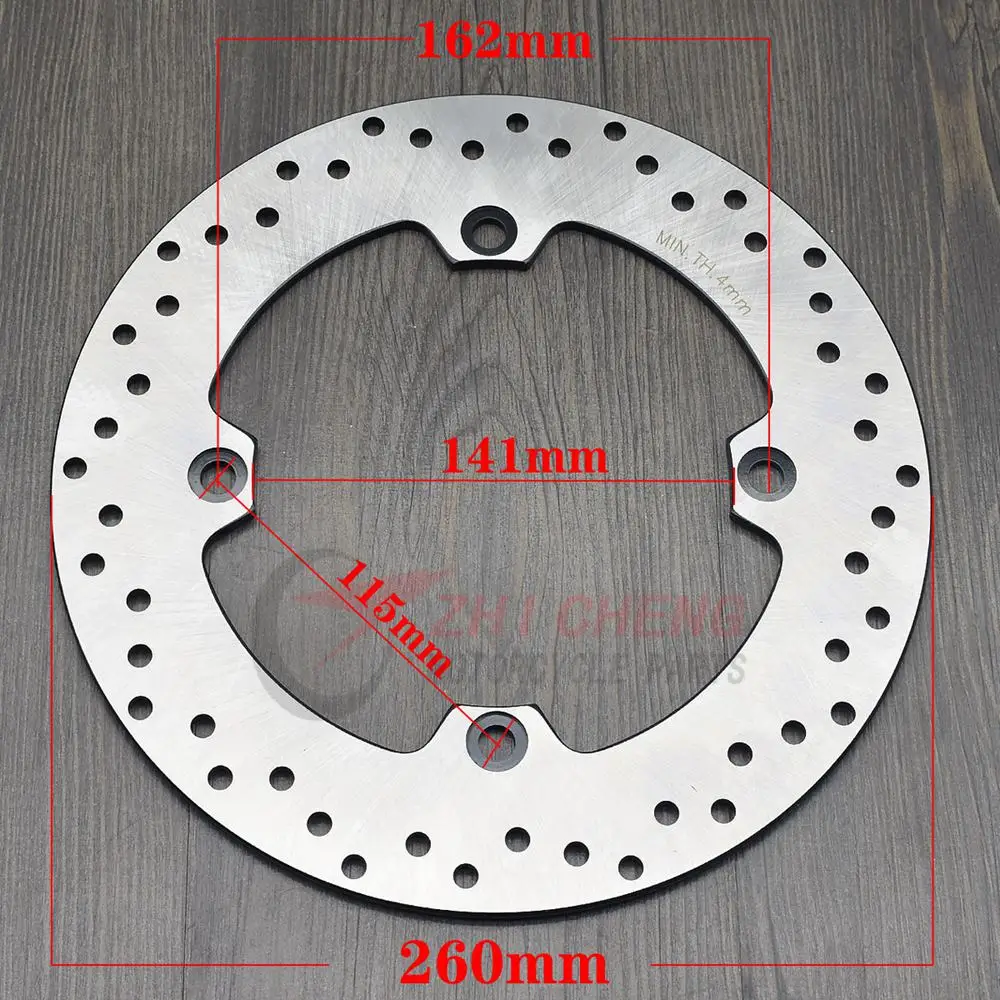 Rear Brake Disc Rotor For Suzuki V-Strom Traveller ABS DL650 2007-2019 DL 650 DL1000 V-Strom 2002-2011 DL 1000 ABS 2014-2019