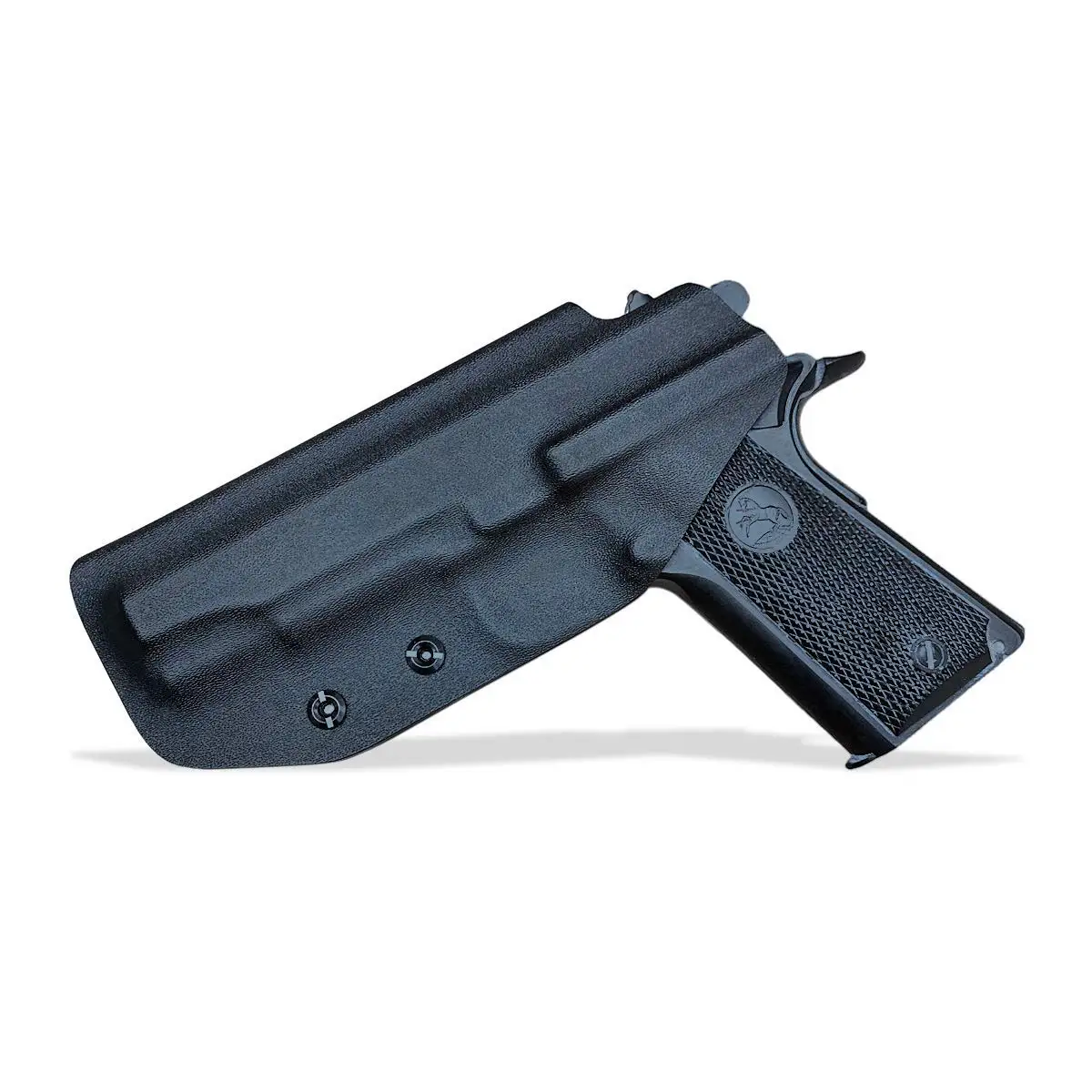 KYDEX IWB pisztoly Pisztolytáska Csikó Parancsnok 1911 .45 9mm 4.25 / 4.5 hüvelykes PT1911 Pisztoly esetben Derékszíj Belül Odaszállít Titkolt Pisztolytáska