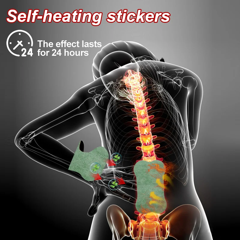 6Pcs=1Bag Wormwood Back Pain Plaster Body Massage Arthritis Sciatica Patch Shoulder Cervical Knee Joint Pain Relief Sticker A525