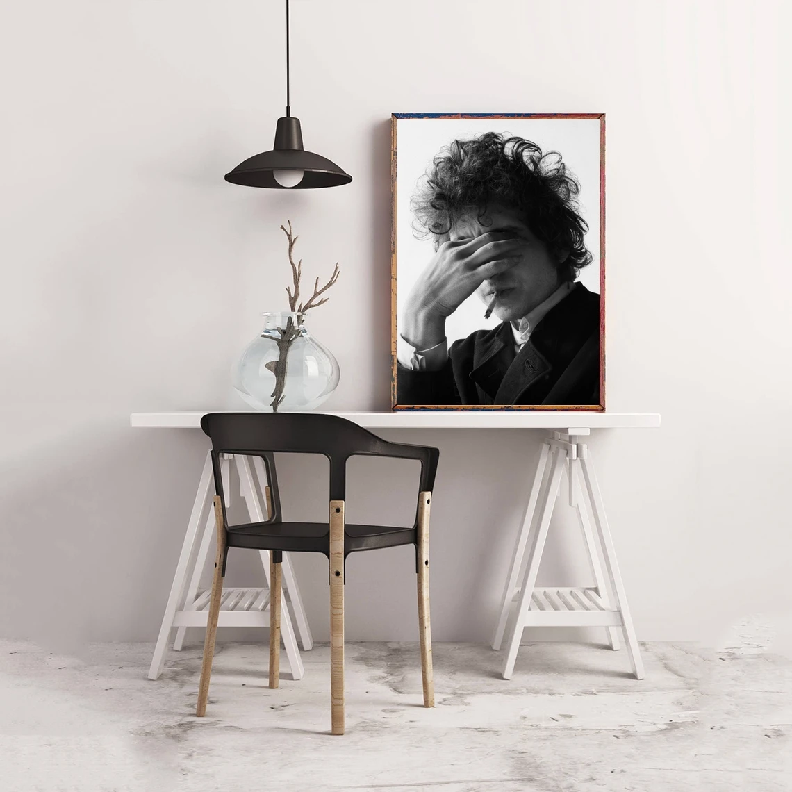 Bob Dylan Poster Music Star Singer Hip Hop Rap Canvas Print Art Wall Painting Home Decoration (No Frame)