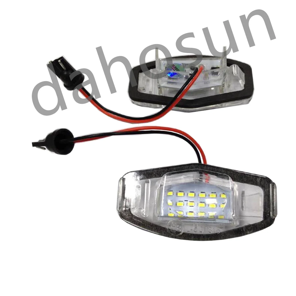 

2Pcs LED License Plate Light Tag Lamp Assembly Replacement Compatible with Honda Civic Accord Sedan Odyssey Pilot Acura MDX TSX