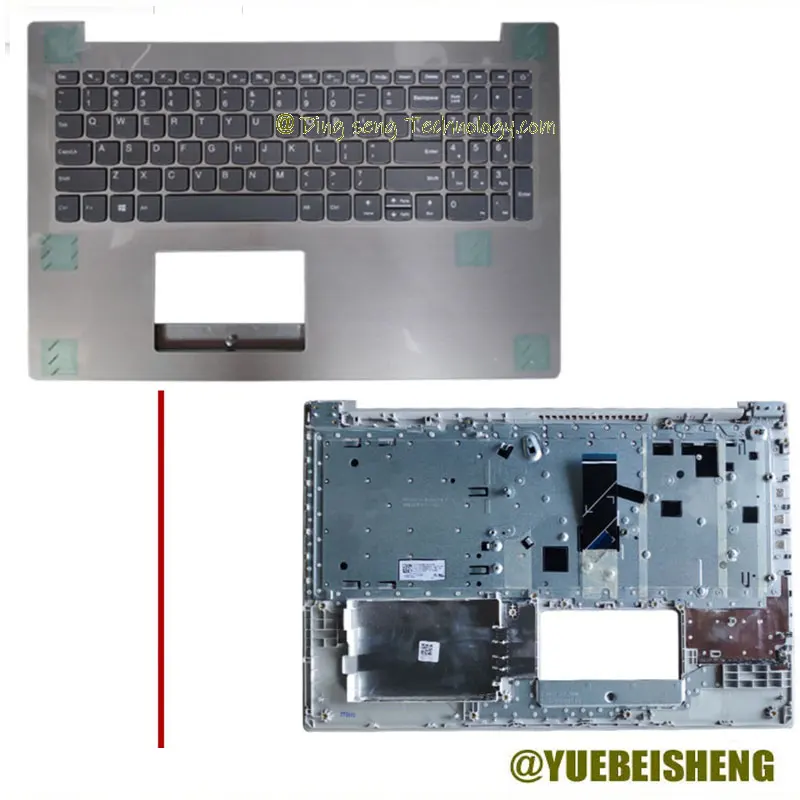 

New For Lenovo ideapad 5000-15 320-15IKB 320C-15ISK 330C-15IKB 330C-15 palmrest US keyboard upper cover Silver,No Touchpa