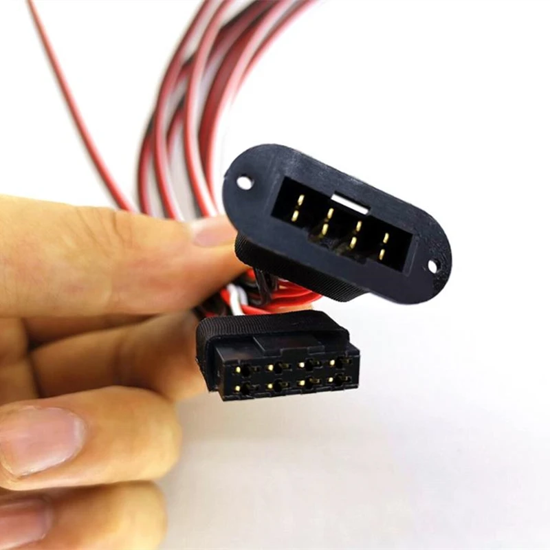 MPX8 Pin Multi Servo wire Extension connector 2 3 4 wires Version aileron flap gear brake assembly 60AWG For turbine jet