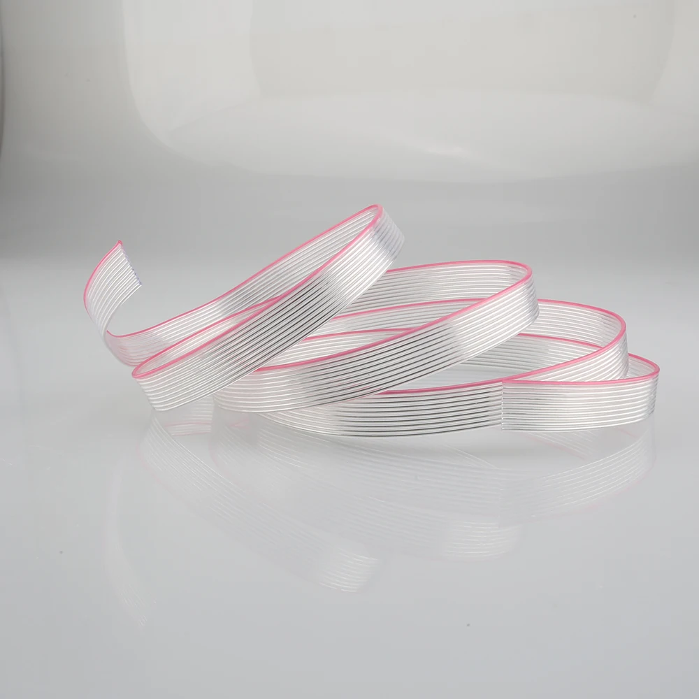 Audiocrast FC03ag Mạ Bạc Phẳng Cáp Loa Nordost Phong Cách Dẹt Cao Cấp Dây Loa Unterminal Rời Cáp Dây Tín Hiệu