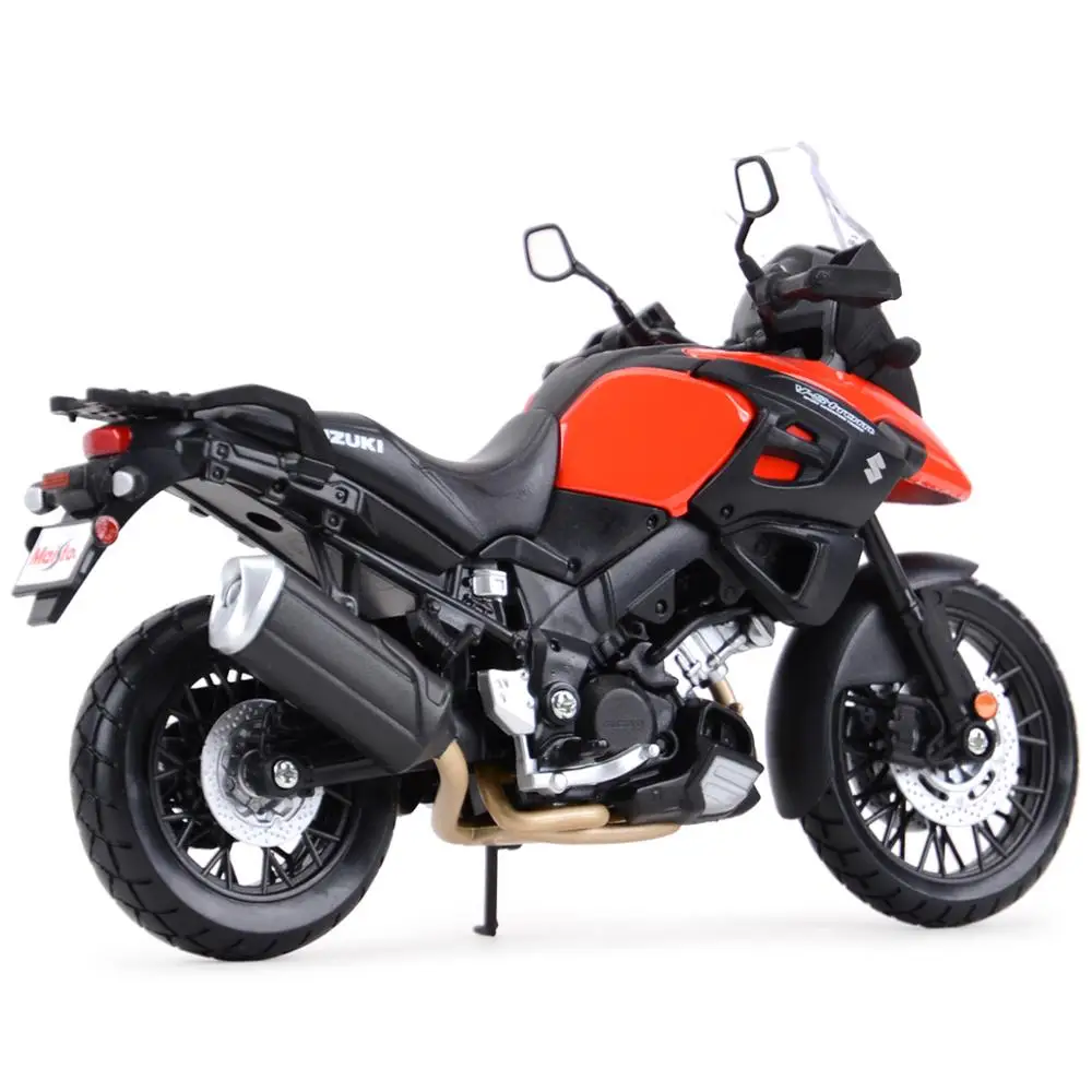 Maisto 1:12 Suzuki V-Strom Static Die Cast Vehicles Collectible Hobbies Motorcycle Model Toys