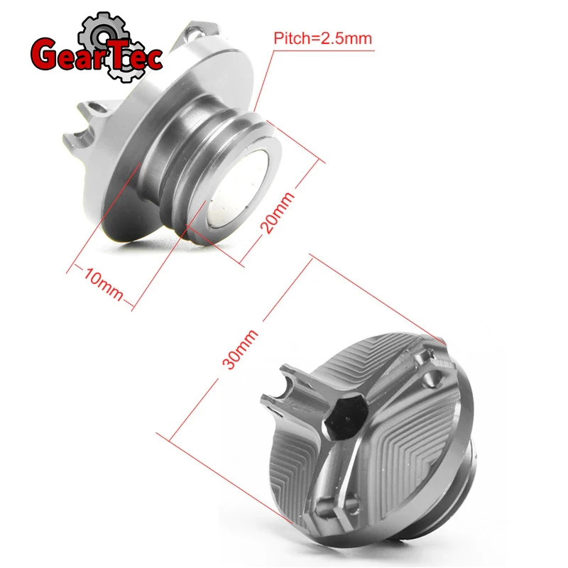 For Honda MSX125 Grom MSX125 2013-2022 2021 2020 2019 Motorcycle Accessories CNC Aluminum Engine Oil Filler Cap Cover