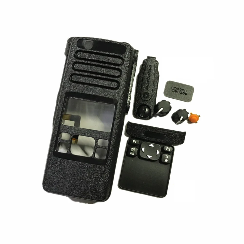 Refurbish Kit Front Housing Case Cover Knob Dust Cover For Motorola XiR P8620 P8628 DP4600 DP4601 Portable Radio Walkie Talkie