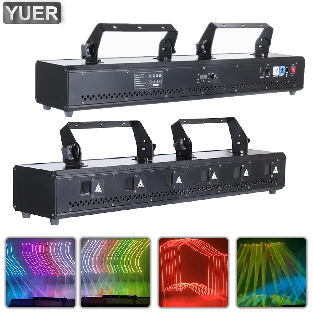 

Лазерсветильник прожектор 3-в-1, 6 х2 Вт, с голосовым управлением