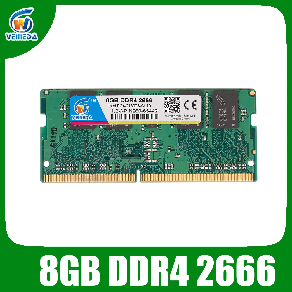 

ddr4 ram 8gb 2400 laptop Memory 4gb 213 2666MHZ PC4-17000 Laptop SO-DIMM Memory RAM 1.2V 260PIN