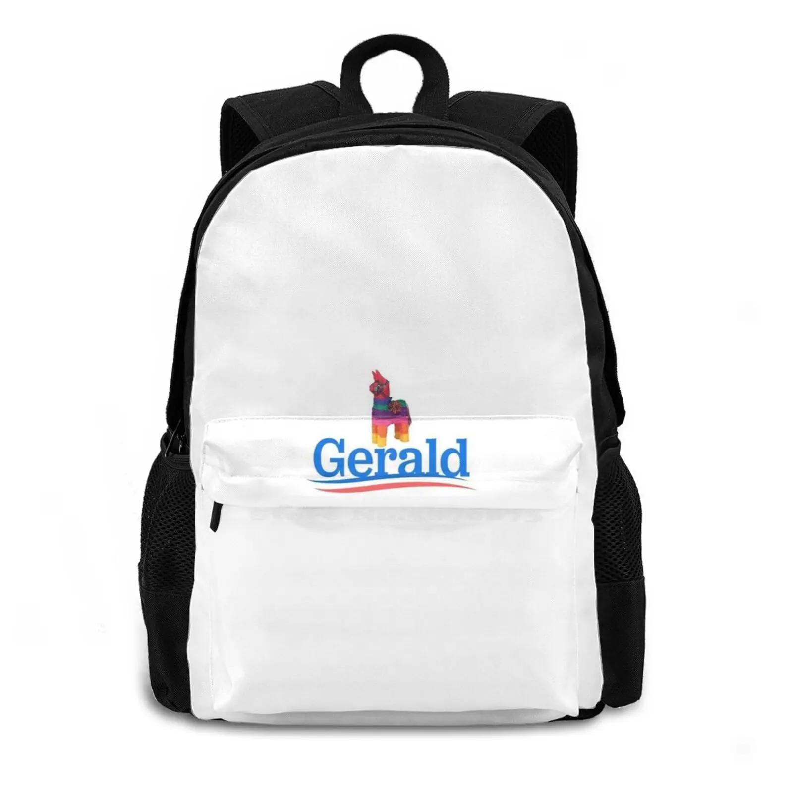 Gerald President Logo Hot Sale Schoolbag Backpack Fashion Bags Dillon Francis Diplo Edm Edc Candy