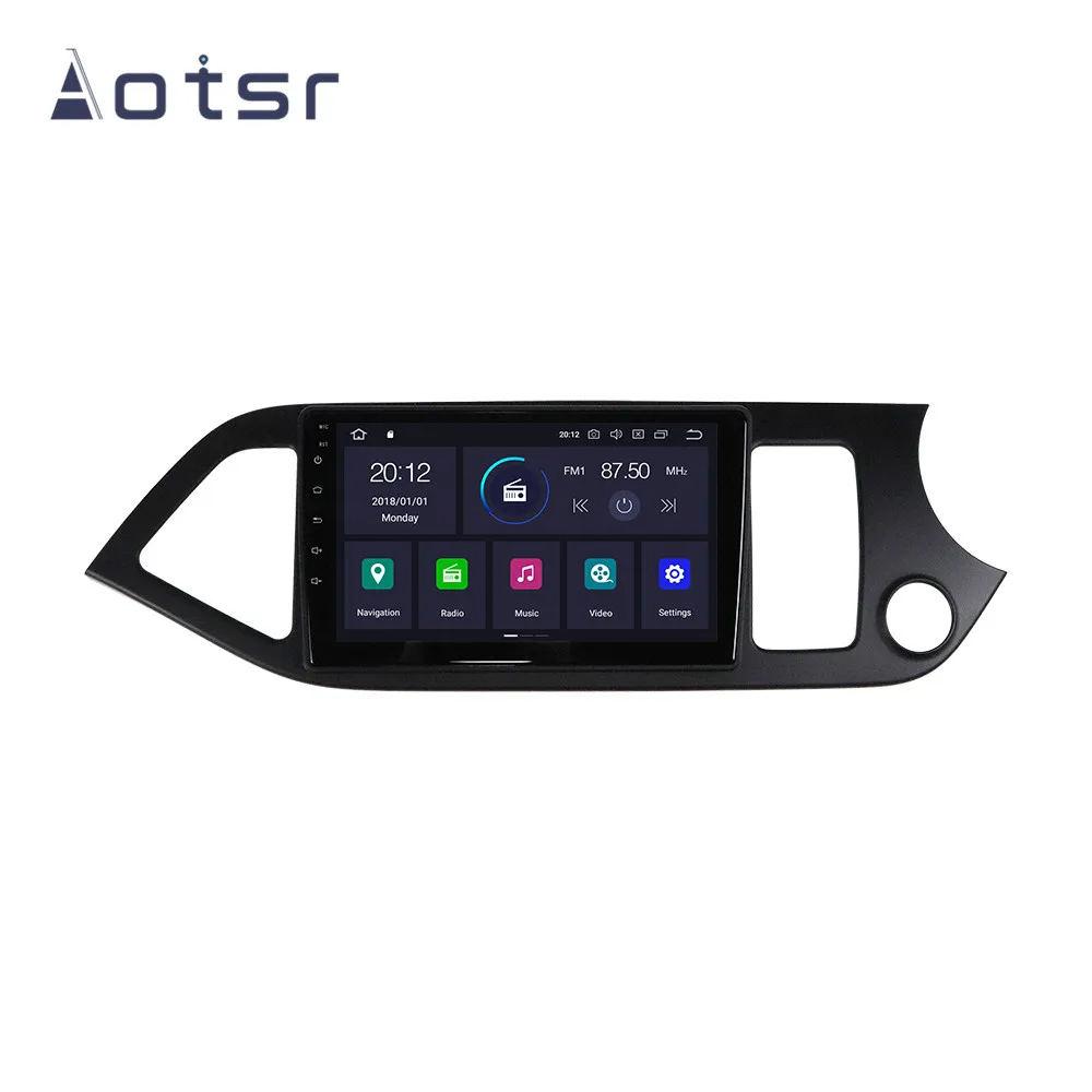 128G Carplay Multimedia Android Player For KIA Morning 2011 2012 2013 2014 2015 2016 GPS Navigation Car Radio Receiver Head Unit