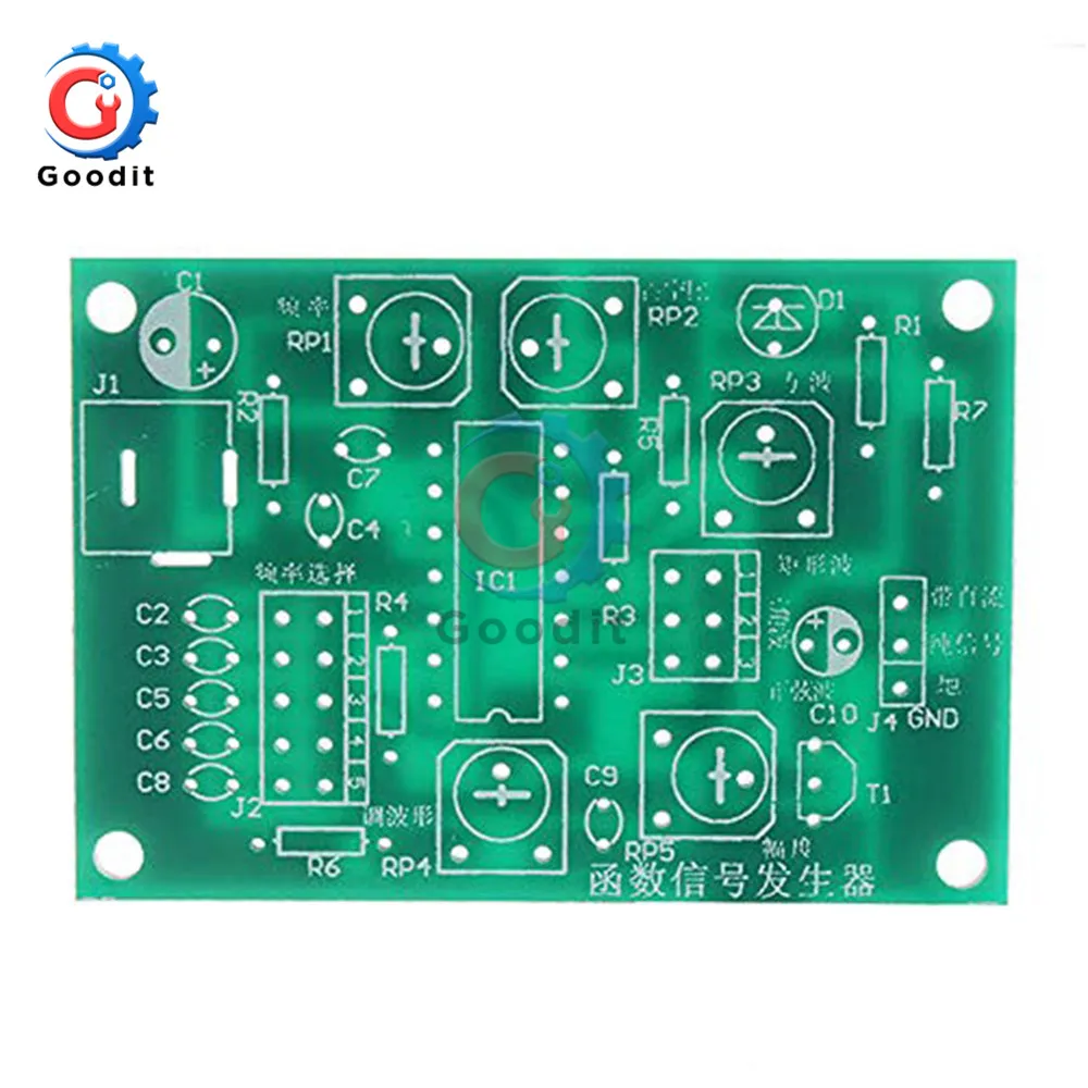 ICL8038 Function Signal Generator Kit Multi-channel Waveform Generated Electronic Training DIY Spare Part 3.0 - 4.9 Inches