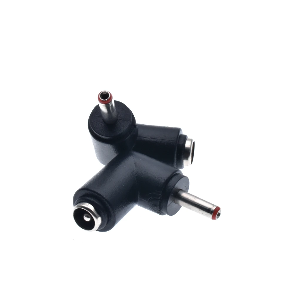 10pcs Female 5.5mm x 2.1mm to Male 3.5mm x 1.35mm DC Power Converter Plug Jack Adapter Barrel Plug Connector for Wall Chargers