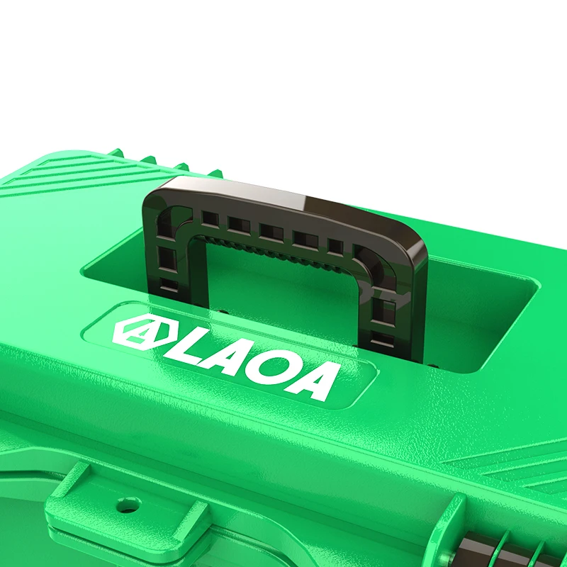 LAOA IP67 cassetta degli attrezzi impermeabile cassetta degli attrezzi per elettricisti cassetta degli attrezzi portatile per uso domestico addensare materiale PP