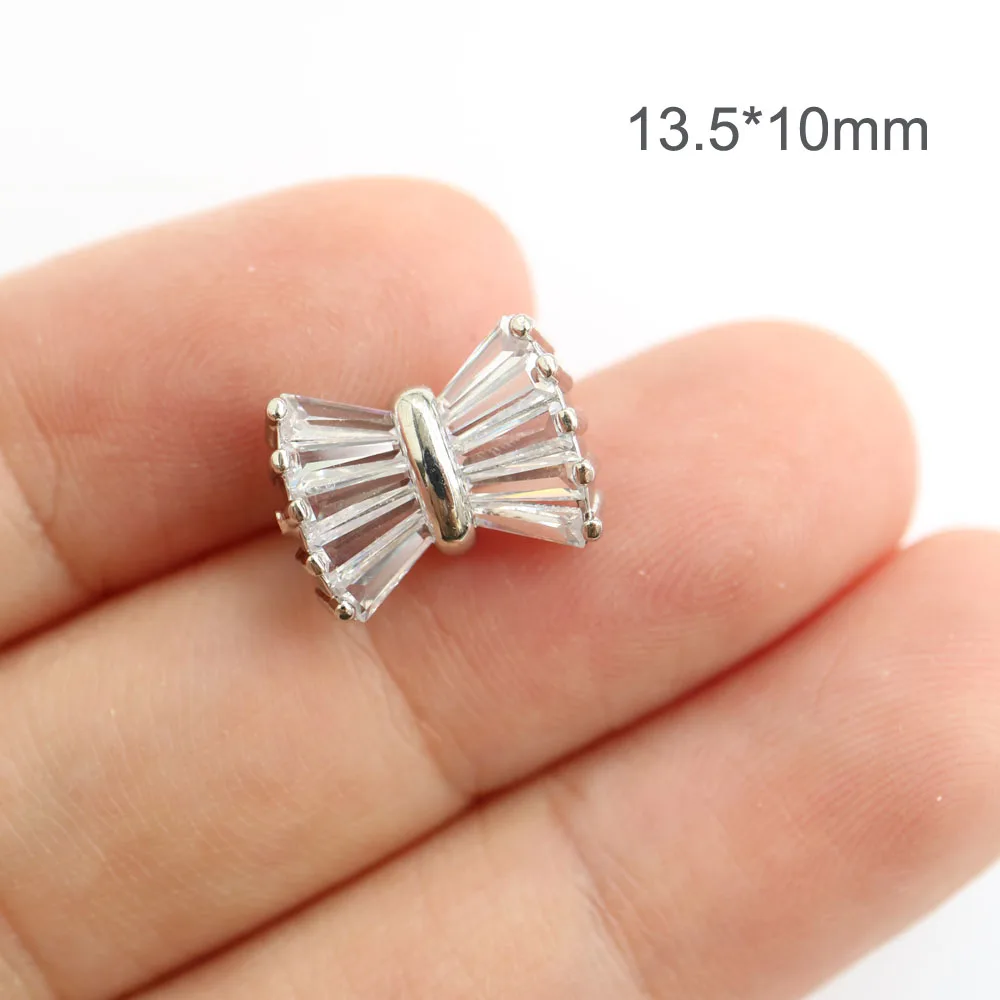 5pc Luxury Crystal Buttons Rhinestone Cubic Zirconia Button for Clothes Decorative CZ Sewing Cashmere Knit Cardigan