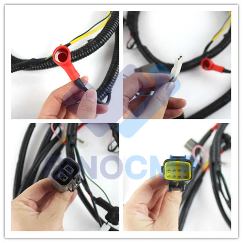 Outer Wiring Harness & Engine Wiring for Kobelco SK200-6E SK210-6E Excavator