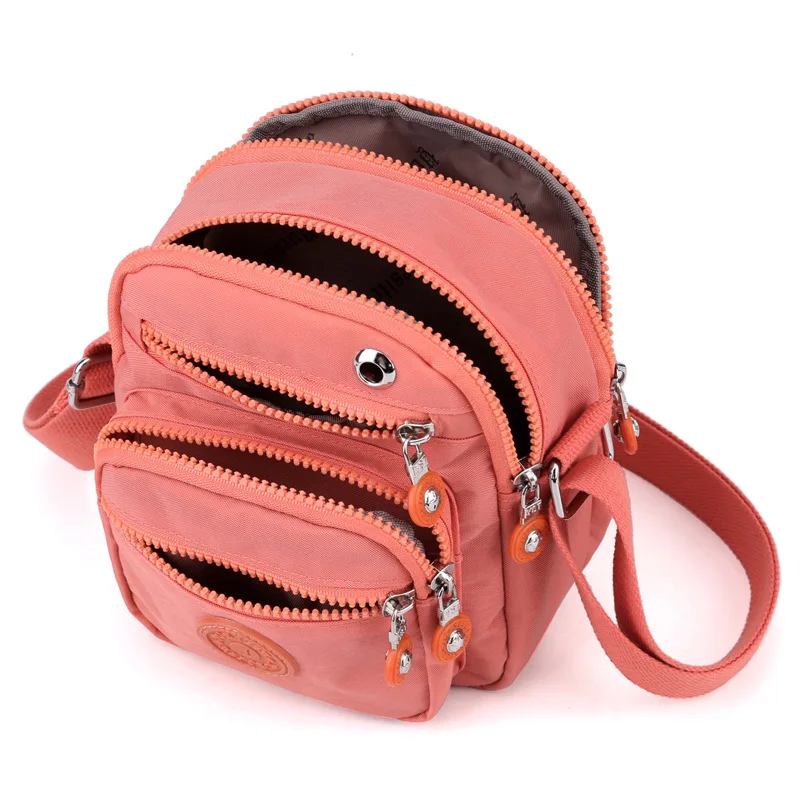 Women Mini Shoulder Bag 2023 New Waterproof Korean Style Phone Purse Messenger Bag Small Earphone Hole Music Crossbody Bags