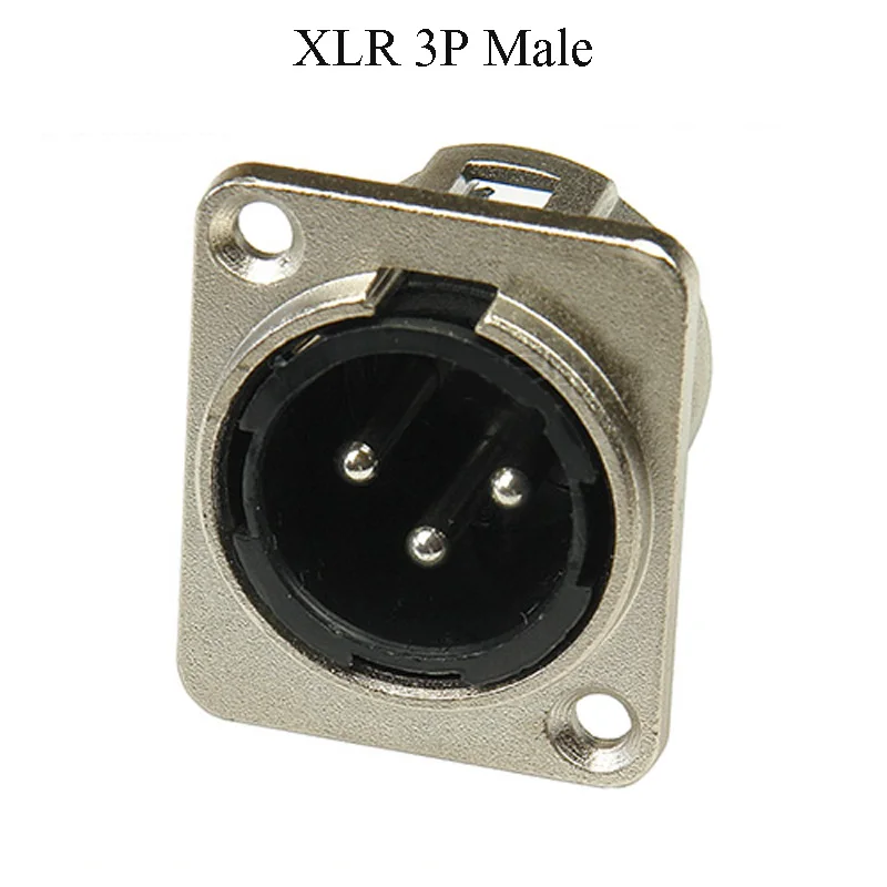 1 PCS High quality XLR Mini XLR 3Pin 4P 5Pin PLUG SOCKET 3P 5P PANEL MALE Female