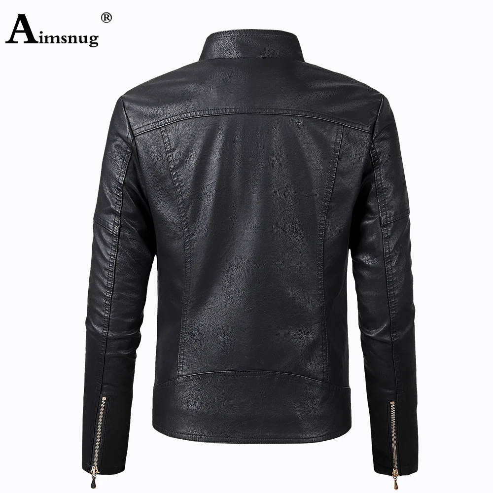 Aimsnug falso plutônio jaquetas de couro feminino outono inverno outerwear mais casacos de veludo fino motociclista jaqueta preto vermelho das mulheres roupas 2021