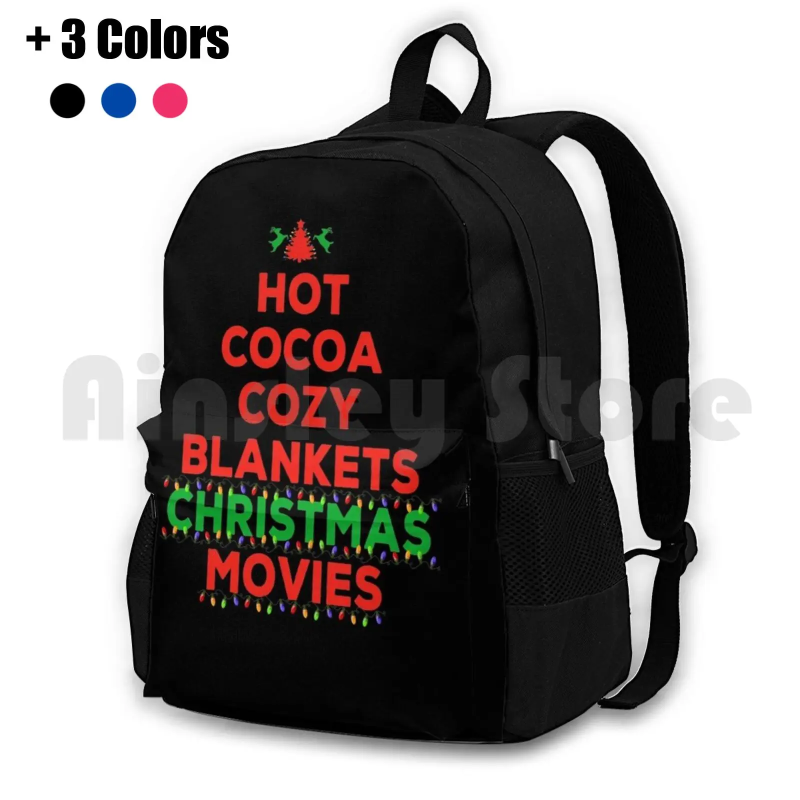 Hot Cocoa Cozy Christmas Movies , Christmas Family Outfits , Christmas Shirt , Blankets Christmas Movies Funny Gift Idea