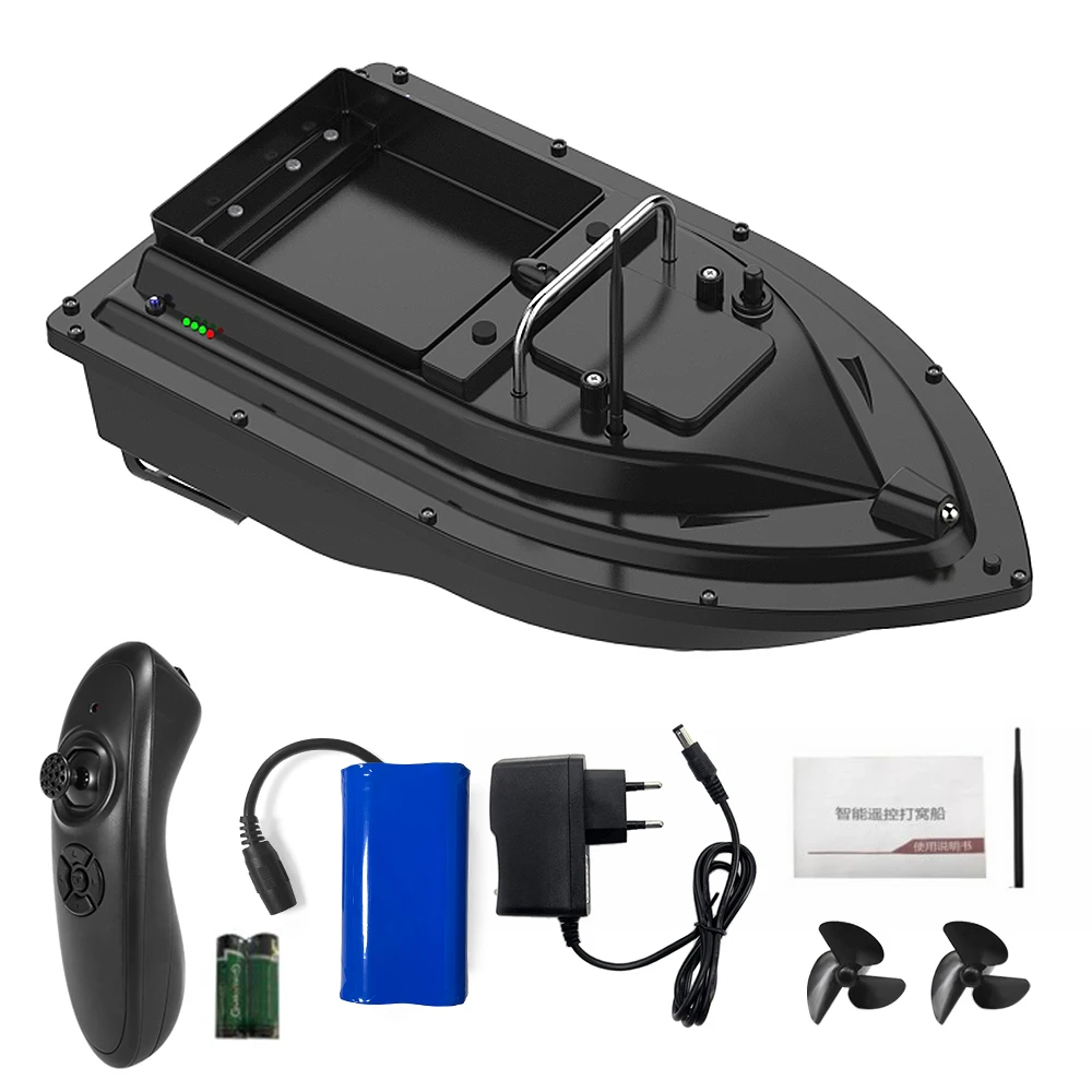 

D16 GPS Wireless Fishing Bait Boat with Large Bait Container Automatic Bait Boat 430-540/400-500M Remote Range 5200mAh/10000mAh