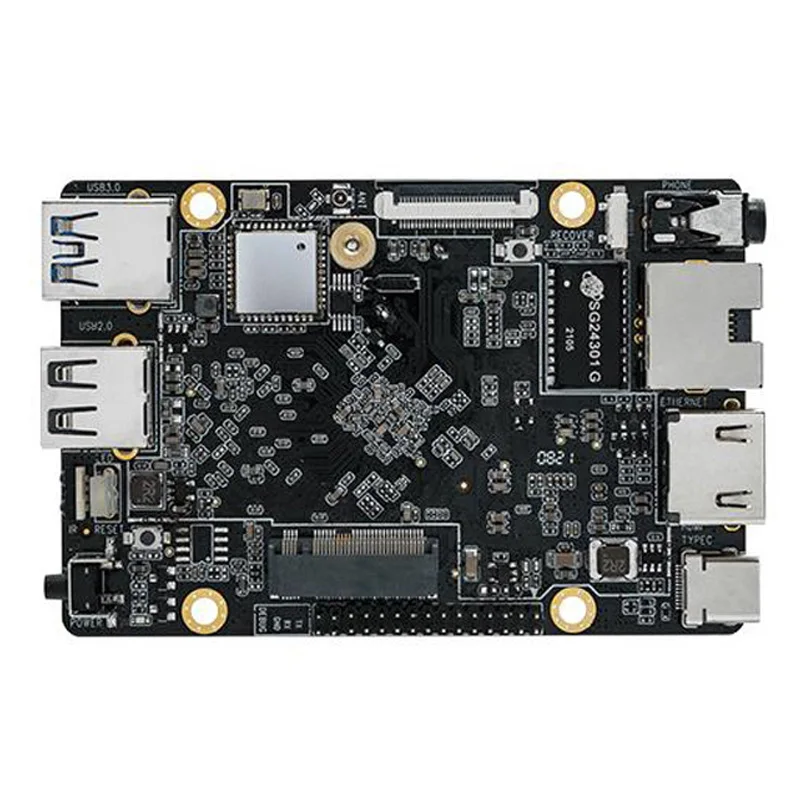 Rk3566 Development Board ROC-RK3566-PC Motherboard IoT Edge Computing Industrial Control Artificial Intelligence Cloud Terminal