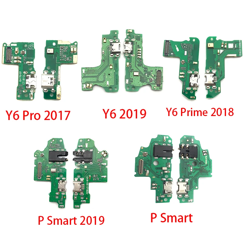 Cavo flessibile della porta Dock Dock del connettore di ricarica USB per Huawei Y5 Y6 Y7 Y9 Prime 2017 2018 2019 Y6P Y6s Y7P Y8P Y9s Y7A 2020