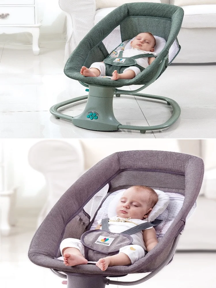 Chaise berçante électrique bébé nouveau-nés lit berceau lit chaise confort enfant chaise inclinable pour bébé 0-3 ans