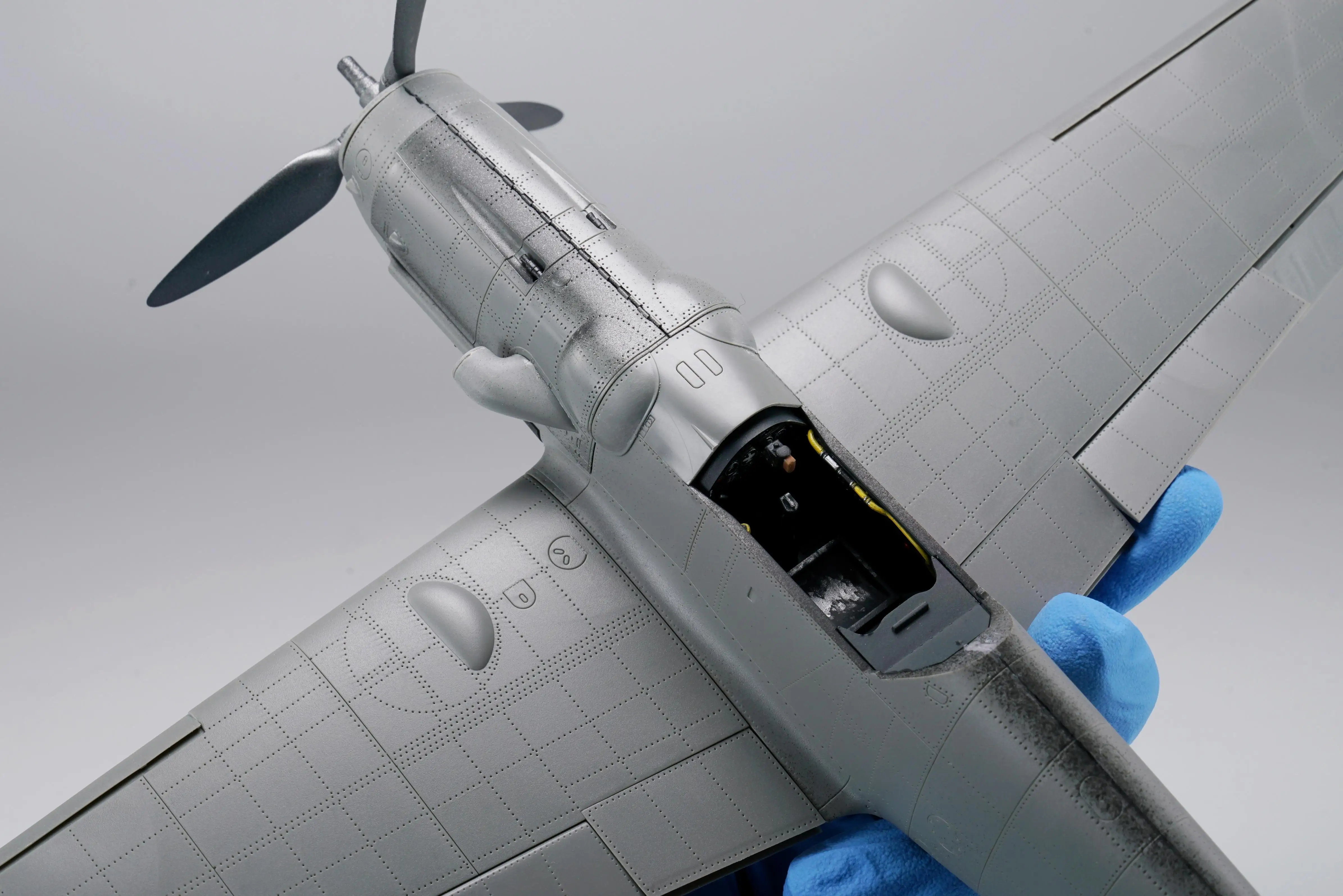 Granicy BF-001 w skali 1:35 MESSERSCHMITT BF109G-6 zestaw modeli do składania