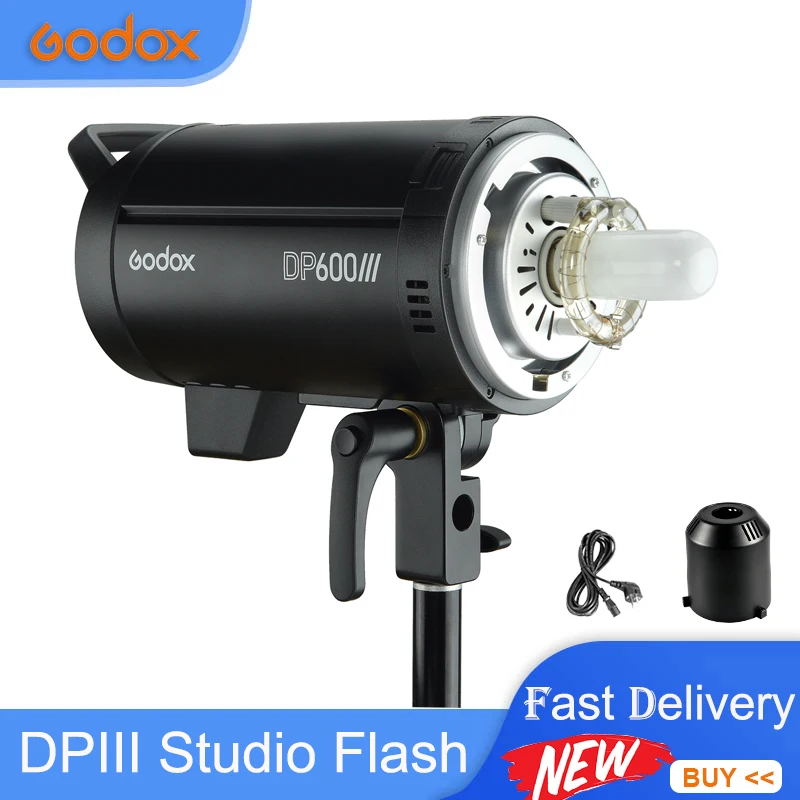 

Godox DP400III DP600III DP800III DP1200III Professional Studio Flash Built-in Wrieless X System Photo Lighting Solution